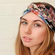 Workout headband -Turban Headband, Yoga Headband, Turban Twist, Exercise headband, Boho Headband, Hippie Headband 